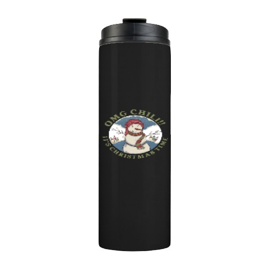 Omg Chili!! It's Christmas Time Apparel Thermal Tumblers