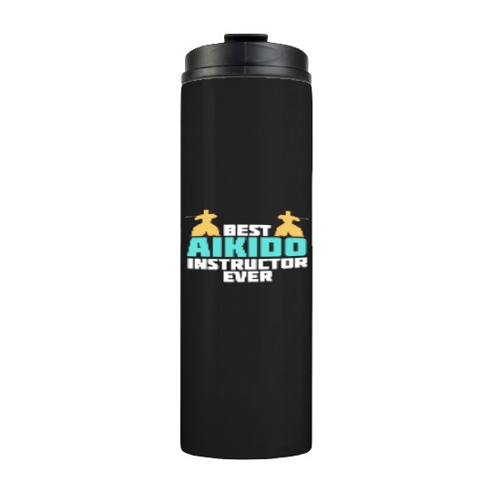 Aikido Instructor Japan Taekwondo Karate Martial Thermal Tumblers