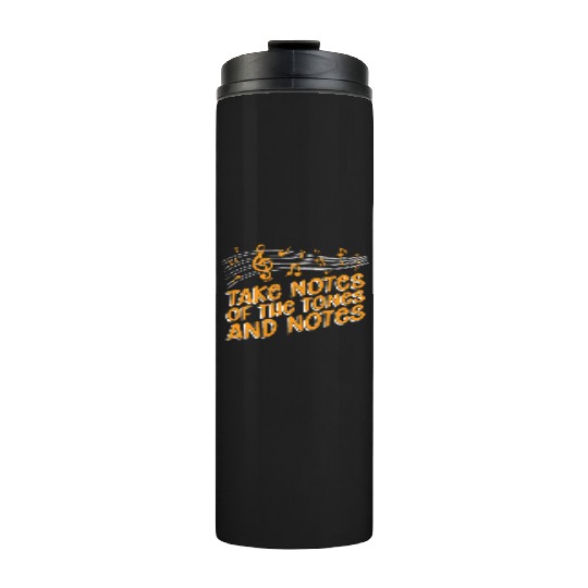Music Teacher Notes Thermal Tumblers