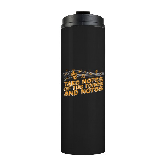 Music Teacher Notes Thermal Tumblers