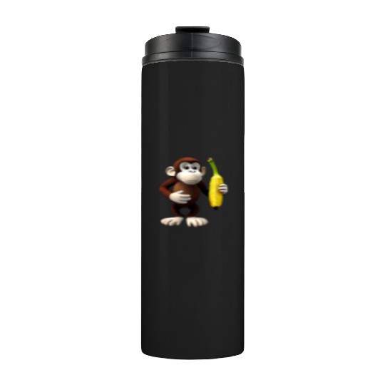 Banana monkey Thermal Tumblers