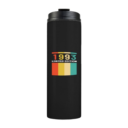 30 Years Vintage 1993 Retro 30th Birthday Thermal Tumblers