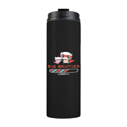 Big brother super hero panda cat 2023 Thermal Tumblers
