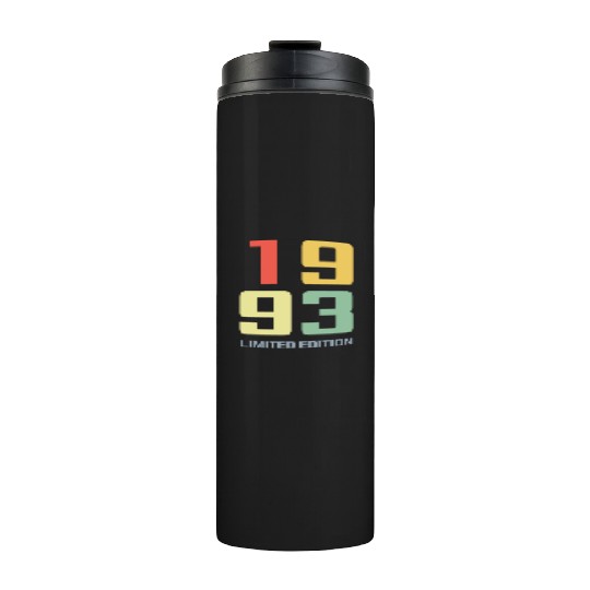 30 Years Vintage 1993 Retro 30th Birthday Thermal Tumblers