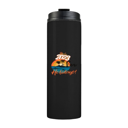 Holidays 2023, US Holidays 2023, New Year 2023 Thermal Tumblers