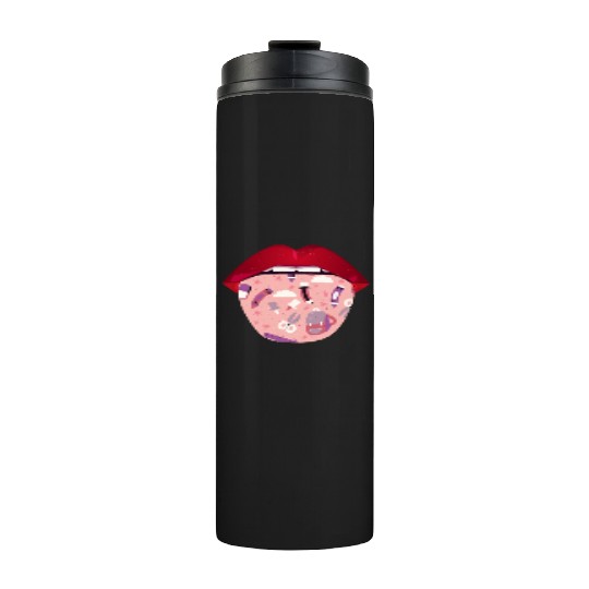 Daycare Teacher Lips Thermal Tumblers