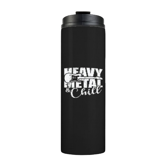 Heavy Metal and Chill Music Band Genre Thermal Tumblers
