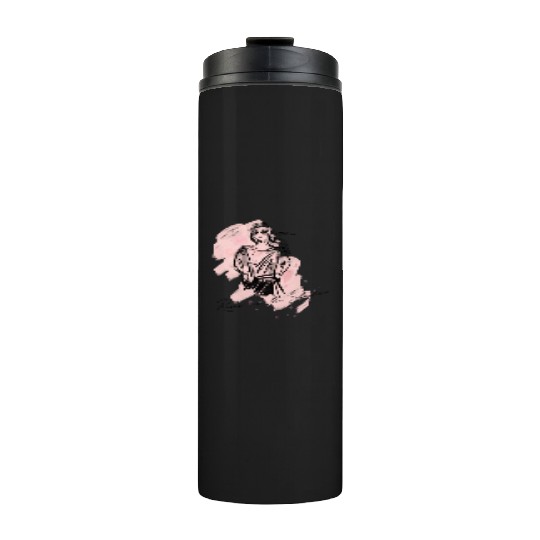 Roses in the Shadow (Pink Shadow Lady) Thermal Tumblers