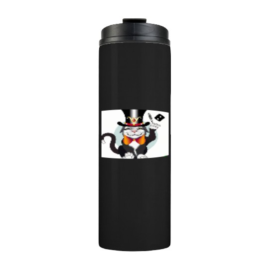 Cat joker Playing Cards | Gifts for Cat Lovers Thermal Tumblers