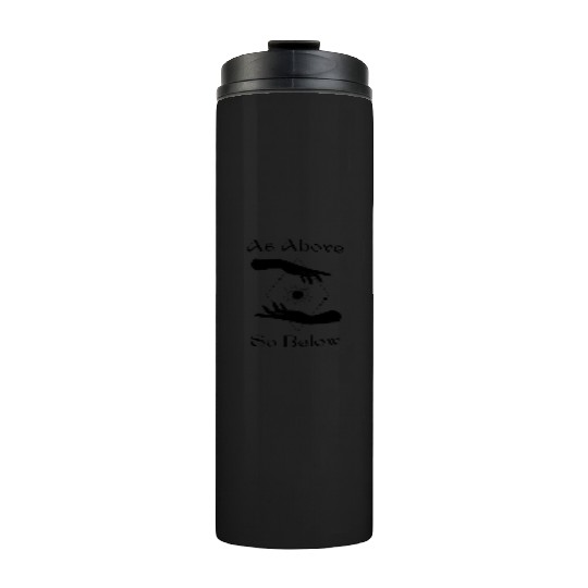 As Above So Below Thermal Tumblers