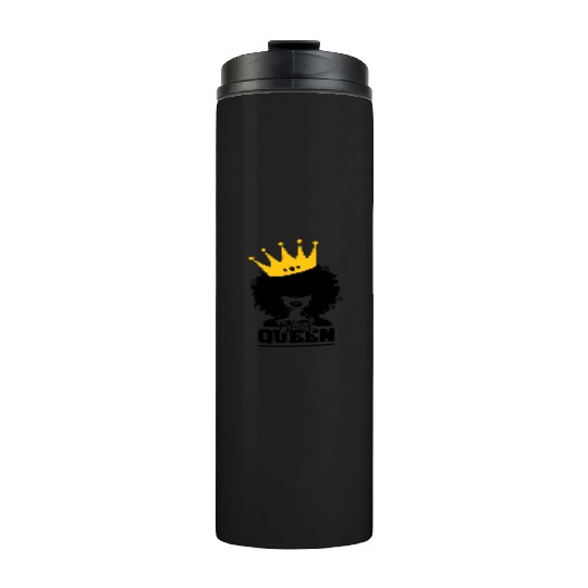 Black Queen Thermal Tumblers