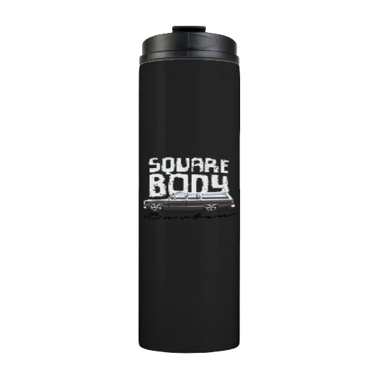 square body Frost White Thermal Tumblers