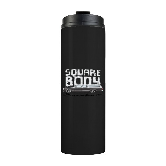 square body Frost White Thermal Tumblers