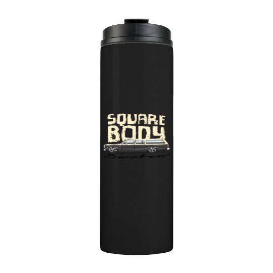 square body Santa Fe Tan Thermal Tumblers