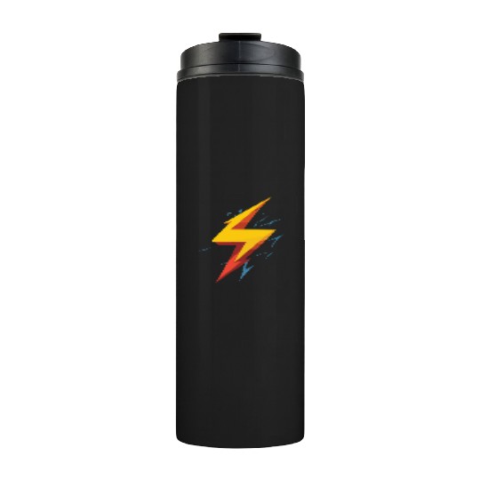 lightning bolt Thermal Tumblers