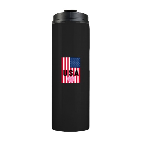 USA Stars and Stripes Thermal Tumblers