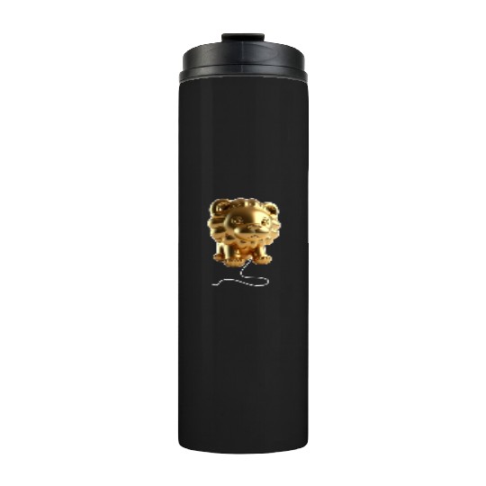 Lion Gold Balloon Thermal Tumblers