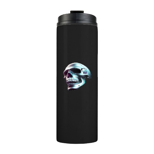 Futuristic Skull Concept Thermal Tumblers