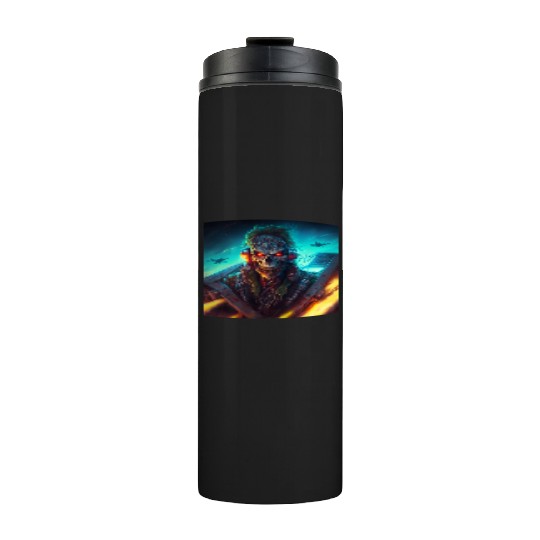 ZOMBIE IRON MAIDEN (version 13) Thermal Tumblers