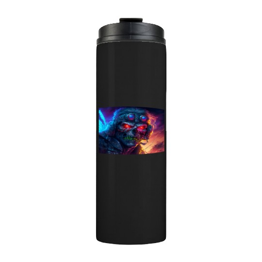 ZOMBIE IRON MAIDEN (version 9) Thermal Tumblers