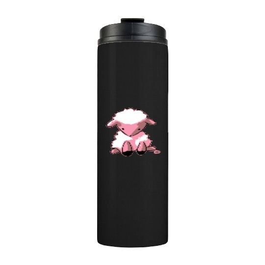 Milo the sad sheep Thermal Tumblers