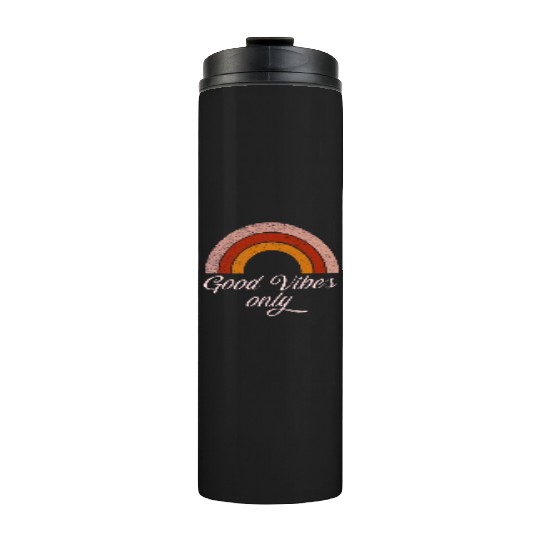 Good V ONLY Orange Rainbow Thermal Tumblers