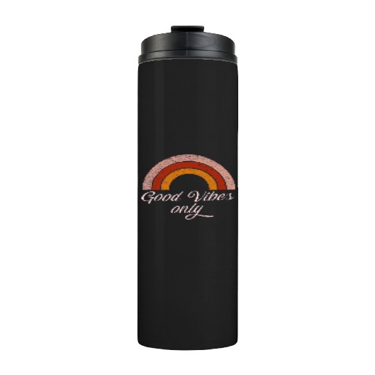 Good V ONLY Orange Rainbow Thermal Tumblers