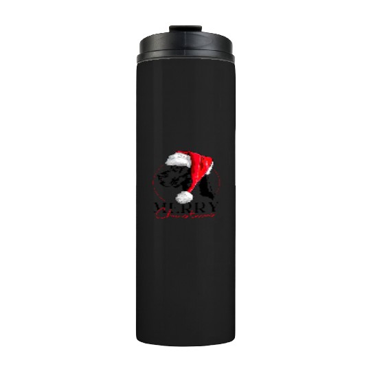 Santa Great Dane Dog Christmas Wilsigns Thermal Tumblers