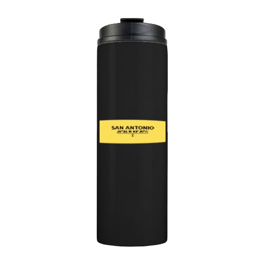 San Antonio S Coordinate's design Thermal Tumblers