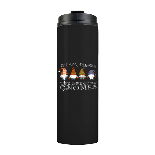 Gnomes - Gnome Collecting - Gnome Collector Thermal Tumblers