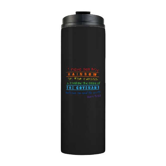Rainbow, Chroma, Spectrum Splash, Colorburst Thermal Tumblers