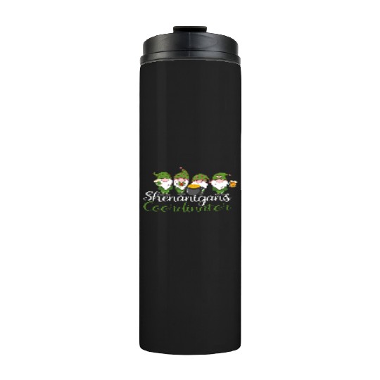 Shenanigans Coordinator St Patricks Day Gnomes Thermal Tumblers