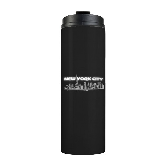 New York City Thermal Tumblers NYC Skyline City Lovers Thermal Tumblers