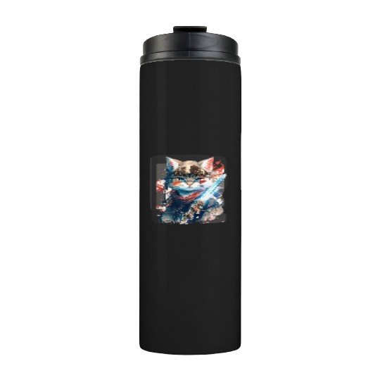 Japanese Samurai Ninja Thermal Tumblers