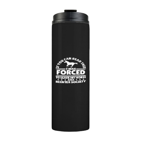 Horse Riding Society Endurance Riding Thermal Tumblers