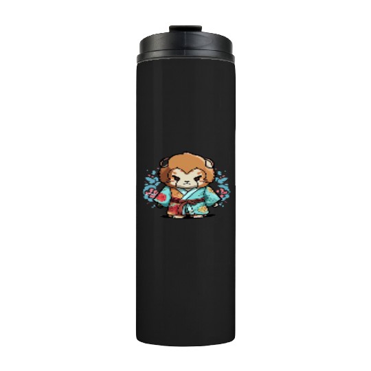 Lion kimono Thermal Tumblers