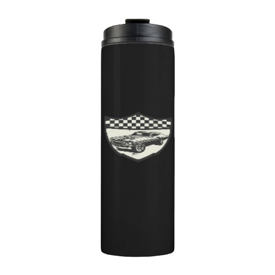 Racing Car Muscle Car Logo Motorsports Thermal Tumblers