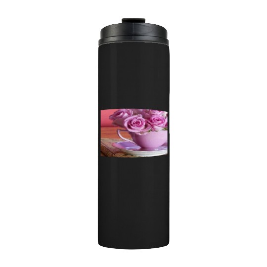 Beautiful Floral print Thermal Tumblers