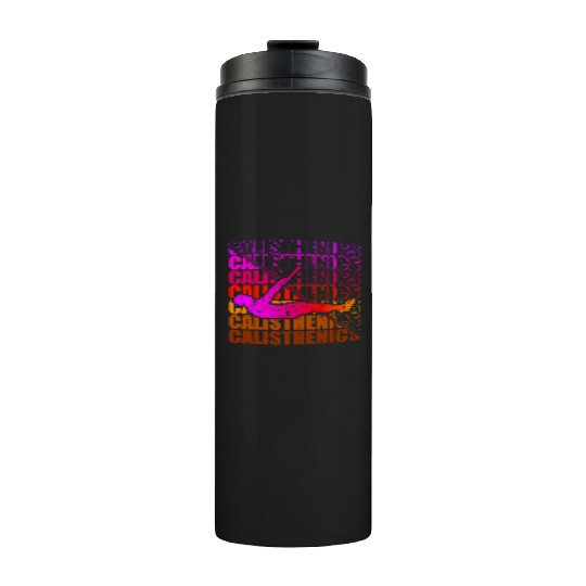 Calisthenics Street Workout Gymnastics Fitness Thermal Tumblers
