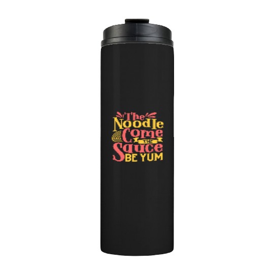 Atheist Atheism Flying Spaghetti Pastafarianism Thermal Tumblers