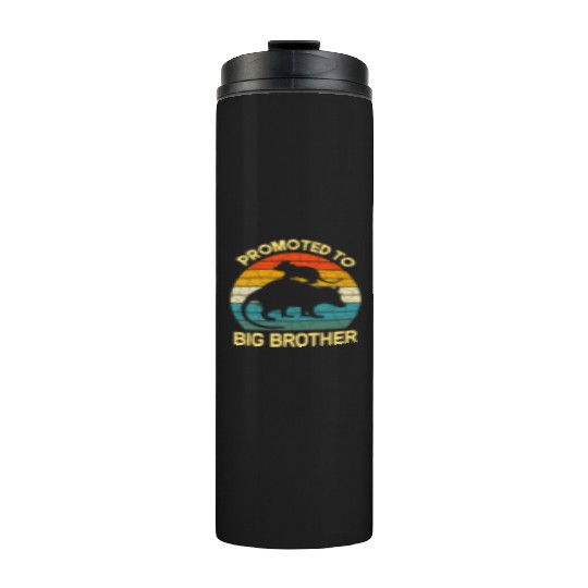 Promoted to big brother Opossum Gift, baby possum Thermal Tumblers