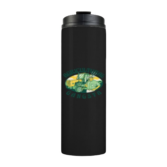 Agriculture Gangsta Gardening Farmer Planting Thermal Tumblers