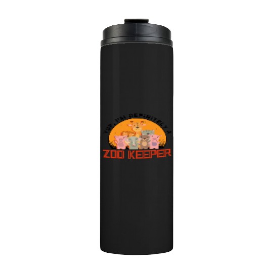 Zookeeper Wildlife Zookeeping Nature Zoo Animal Thermal Tumblers