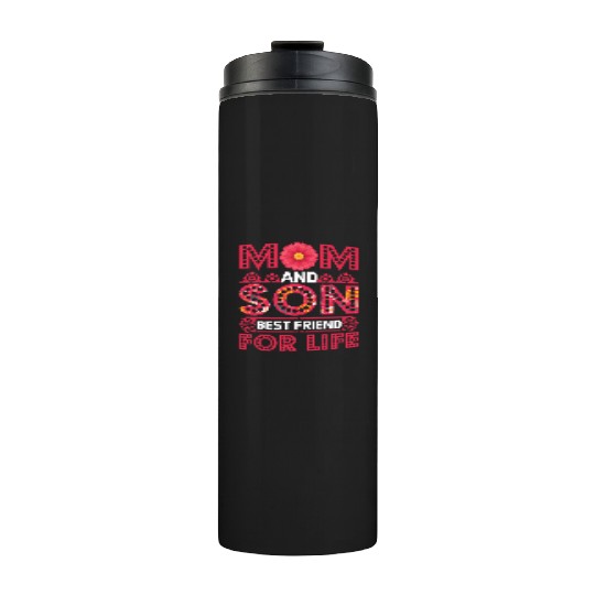 Mom And Son Thermal Tumblers