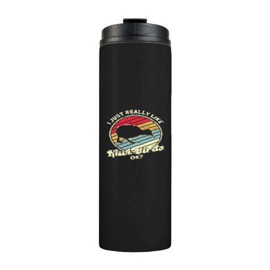 Bird Lover Endangered Species Kiwi Bird Thermal Tumblers