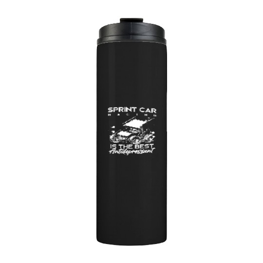 Sprint Car Racing, sprint car, dirt track racers Thermal Tumblers