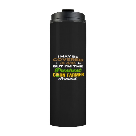 Corn Agriculture Crops Farming Farmer Thermal Tumblers