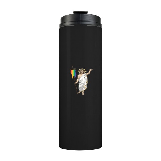 LGBT Jesus Equal Rainbow Christian Thermal Tumblers