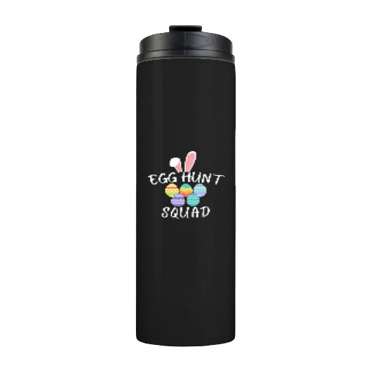 Egg Hunt Squad 2023 Funny Easter Day 2023 Egg Hunt Thermal Tumblers