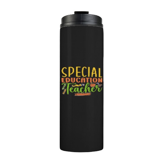 Special Education Teacher Cute Sped Awareness Thermal Tumblers
